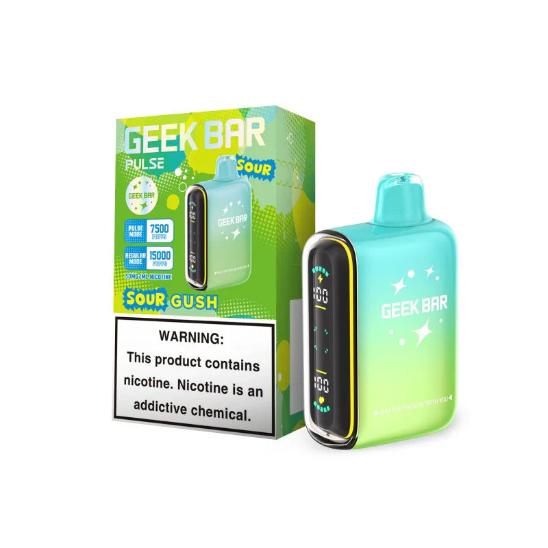 Geek Bar Pulse Sour Gush 7500/15000k 5ct
