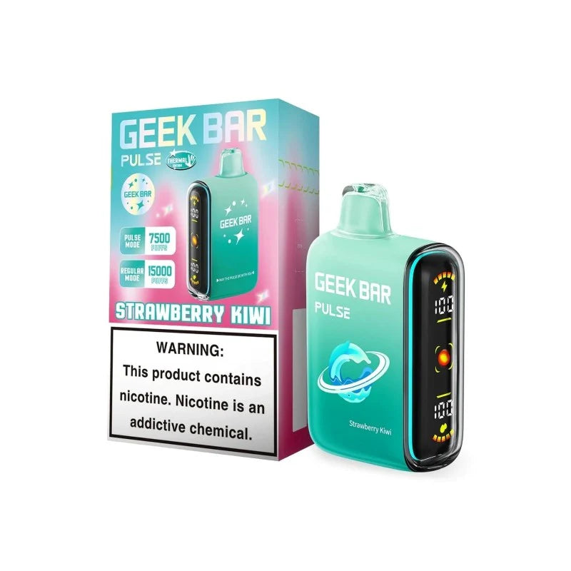Geek Bar Pulse Strawberry Kiwi 7500/15000k 5ct
