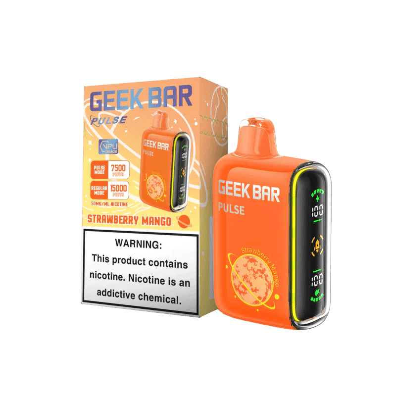 Geek Bar Pulse Strawberry Mango 7500/15000k 5ct