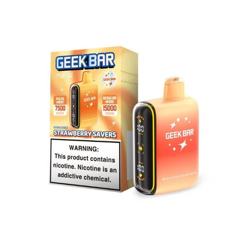 Geek Bar Pulse Strawberry Savers 7500/15000k 5ct