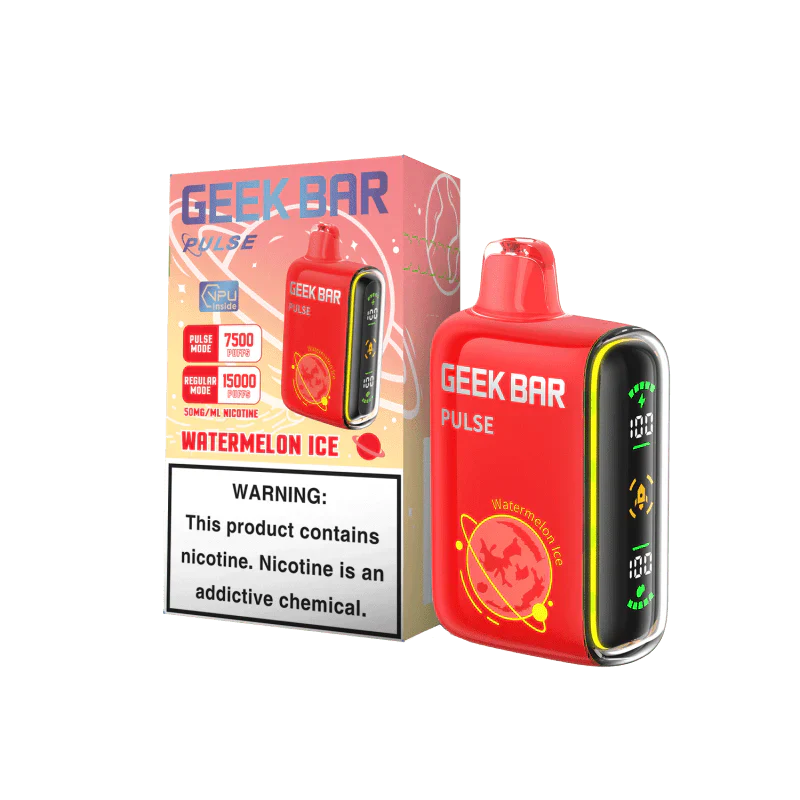 Geek Bar Pulse Watermelon Ice 7500/15000k 5ct