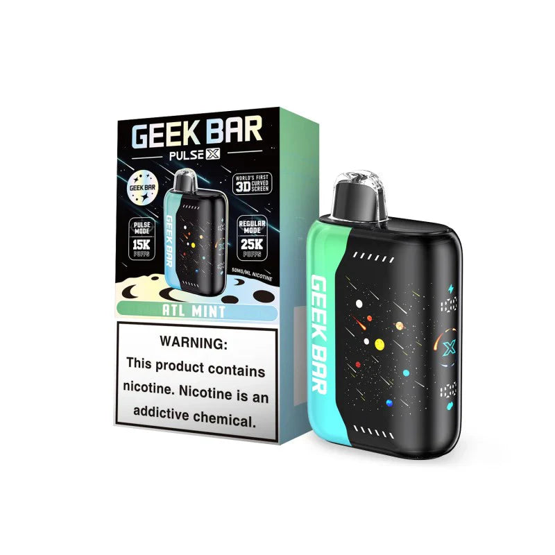 Geek Bar Pulse X ATL Mint 25k 5ct