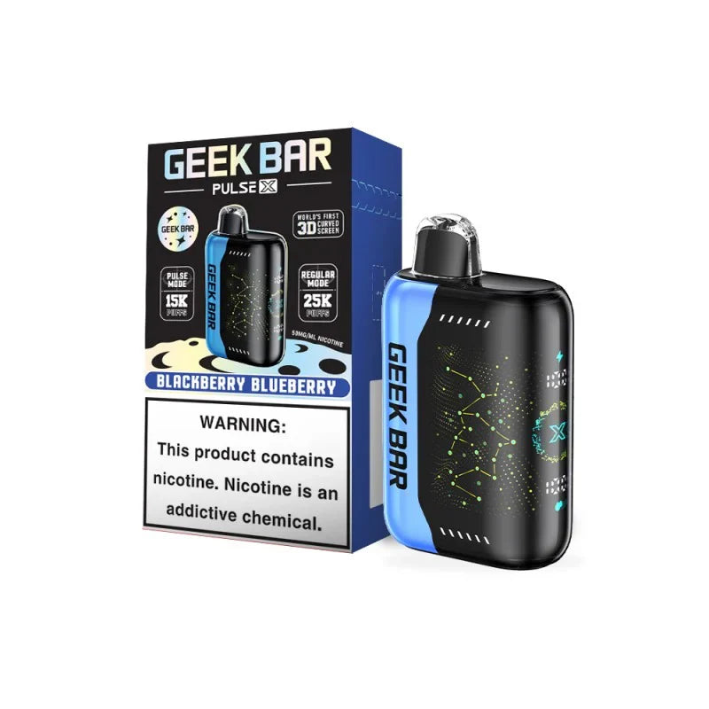 Geek Bar Pulse X Blackberry BlueBerry 25k 5ct