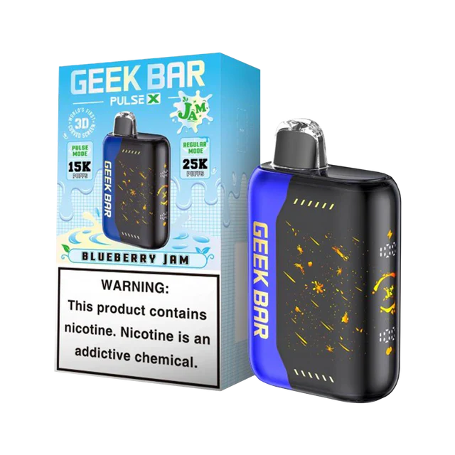 Geek Bar Pulse X Blueberry Jam 25k 5ct