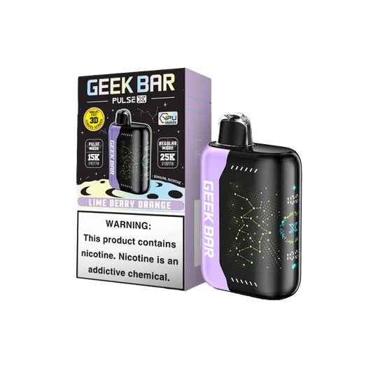 Geek Bar Pulse X Lime Berry Orange 25k 5ct