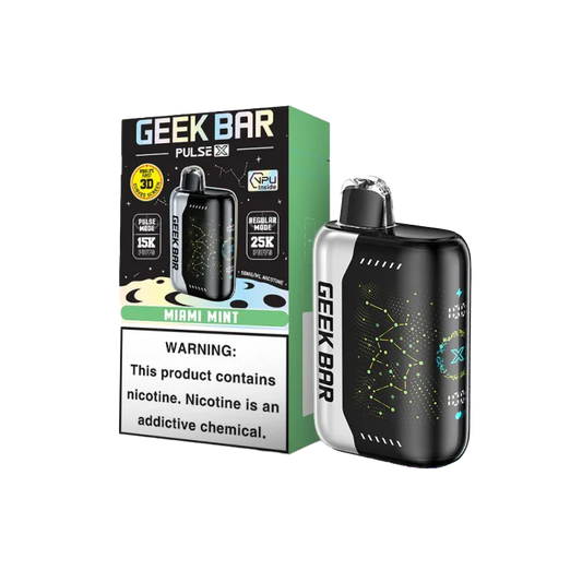 Geek Bar Pulse X Miami Mint 25k 5ct