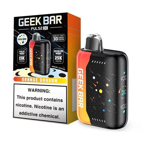 Geek Bar Pulse X Orange Dragon 25k 5ct