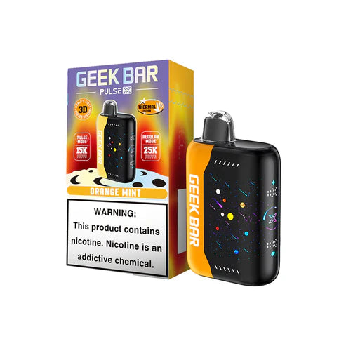 Geek Bar Pulse X Orange Mint 25k 5ct