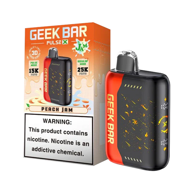 Geek Bar Pulse X Peach Jam 25k 5ct