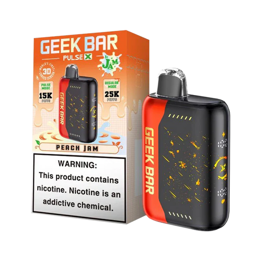 Geek Bar Pulse X Peach Jam 25k 5ct