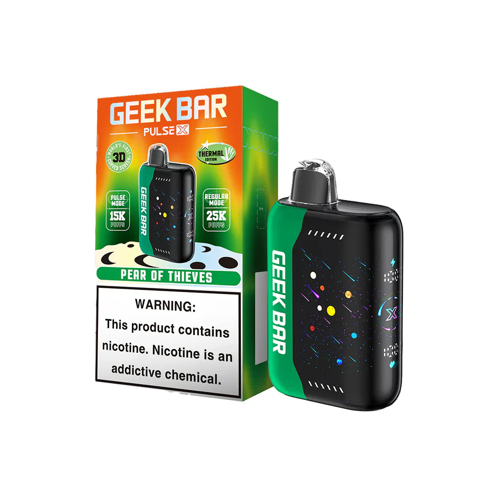 Geek Bar Pulse X Pear of Thieves 25k 5ct