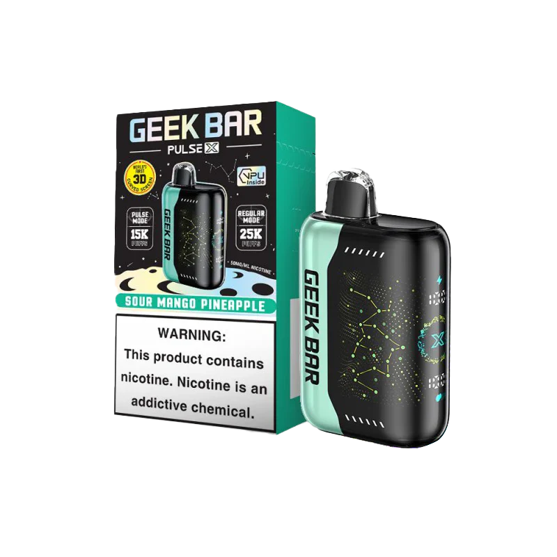 Geek Bar Pulse X Sour Mango Pineapple 25k 5ct