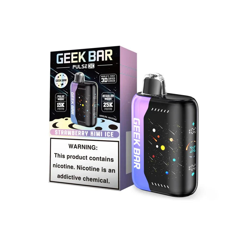 Geek Bar Pulse X Strawberry Kiwi Ice 25k 5ct