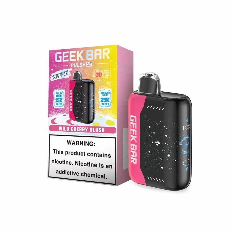Geek Bar Pulse X Wild Cherry Slush 25k 5ct