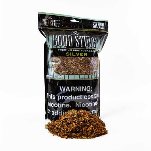 Good Stuff 16oz Silver Pipe Tobacco