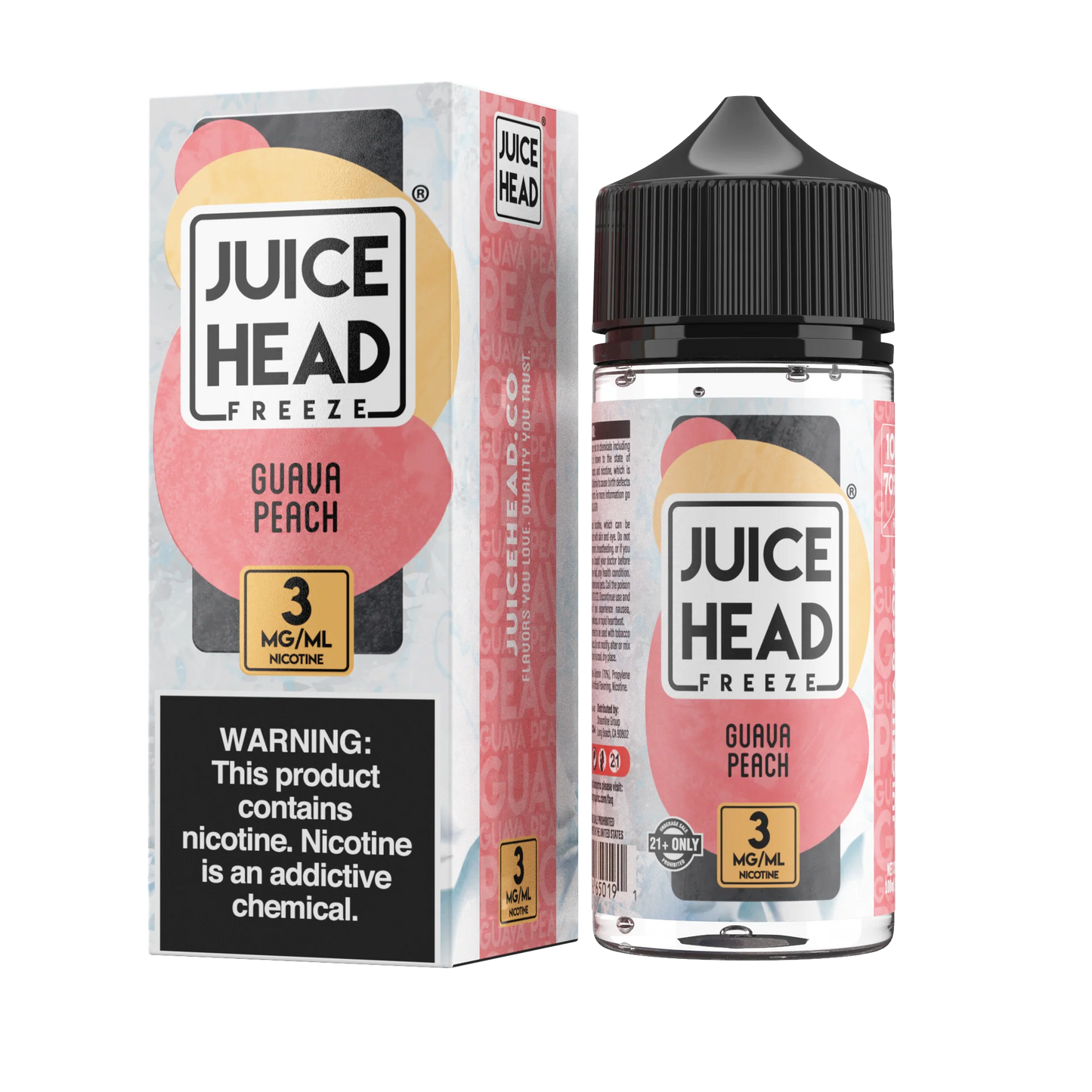 Juice Head Guava Peach Freeze 3mg 100ml