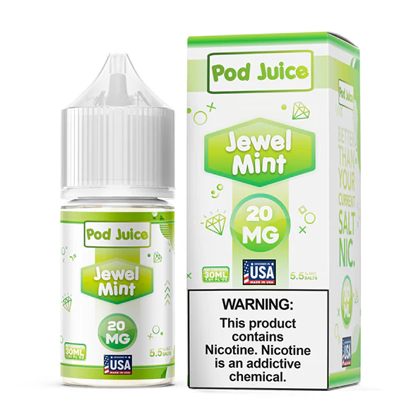 Pod Juice Jewel Mint 20mg 30ml Salt Nic
