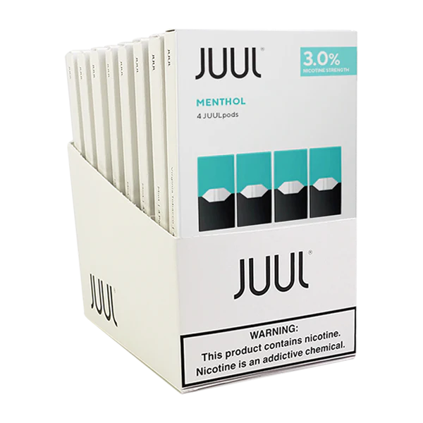 Juul Pods 8ct Menthol 3% 4pk