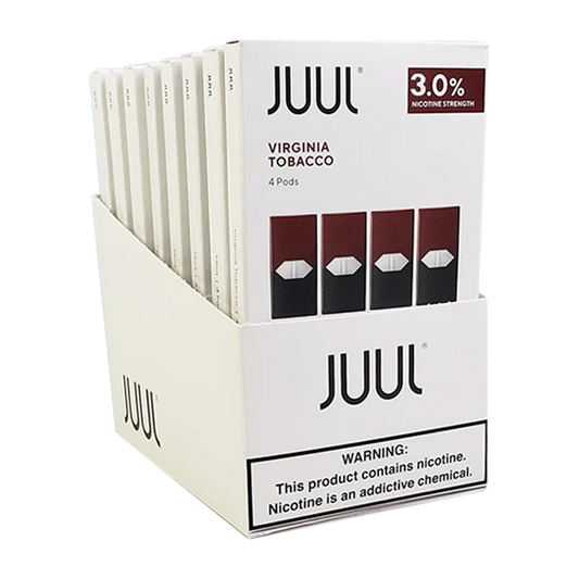 Juul Pods 8ct  Virginia Tobacco 3% 4pk