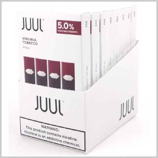 Juul Pods 8ct  Virginia Tobacco 5% 4pk
