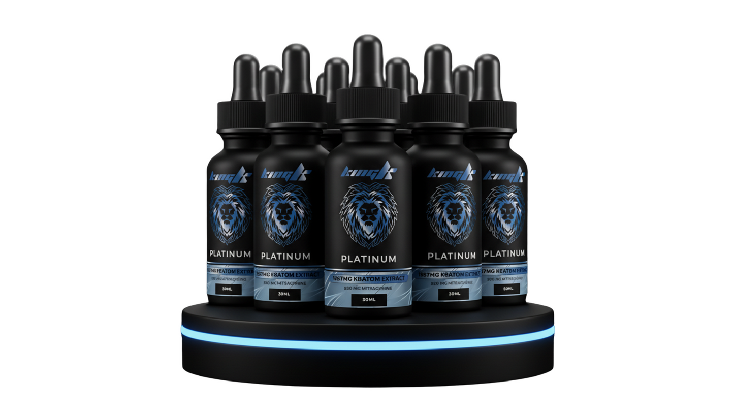 King K - Platinum Shots 30ml 500mg Kratom shots 12pk