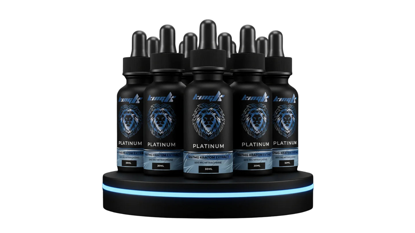 King K - Platinum Shots 30ml 500mg Kratom shots 12pk