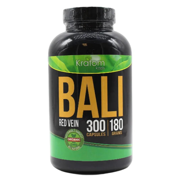 Kratom Kaps Bali Red Vien Bali 300Caps/180Grams Bottle