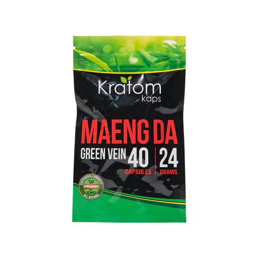 Kratom Kap Indo Green Vein 40 Caps / 24 Grams