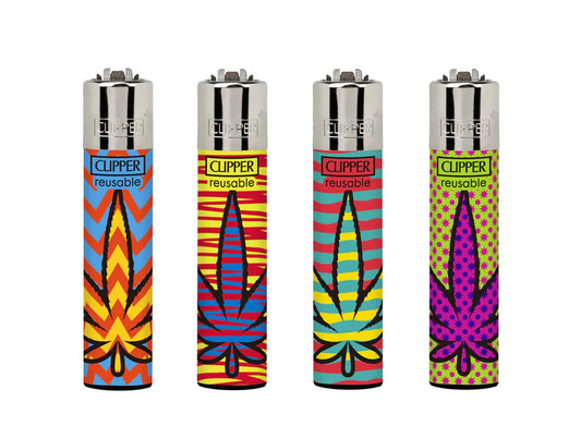 Clipper Classic Large Printed-Look Leaf