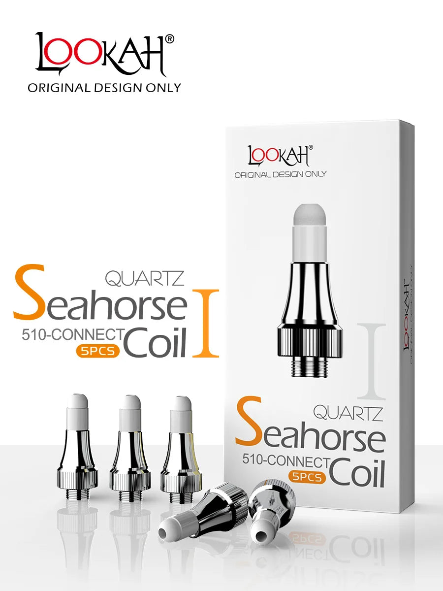Lookah Seahorse Coil 5ct Quartz Coils I