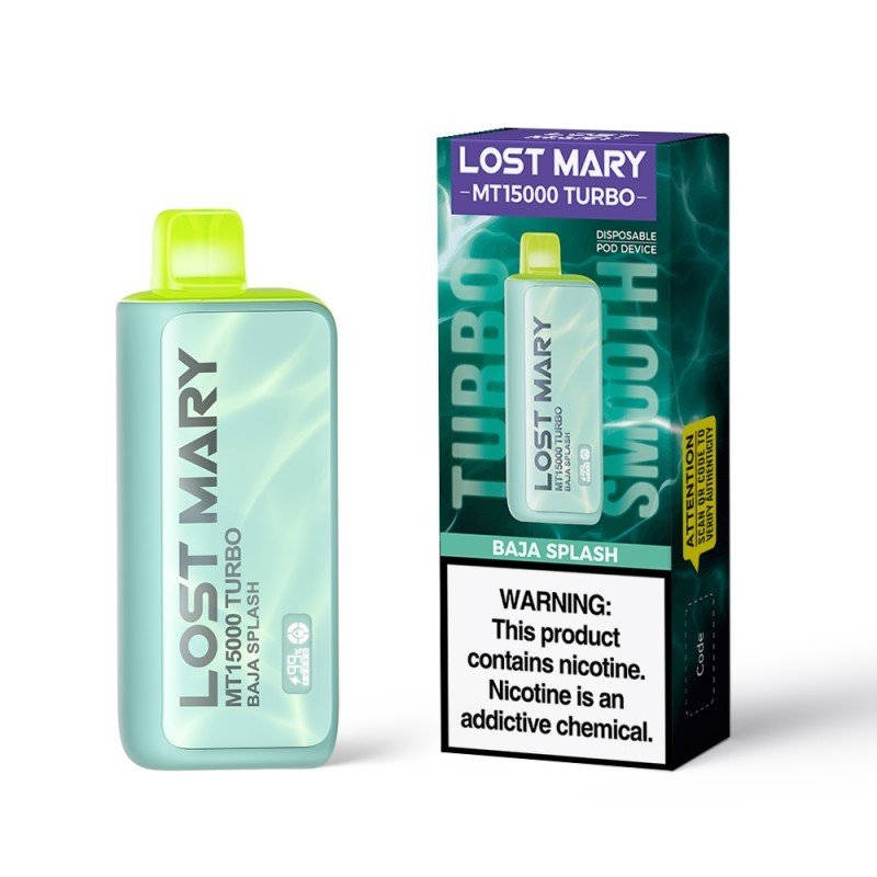 Lost Mary Turbo MT15k Baja Splash 5ct