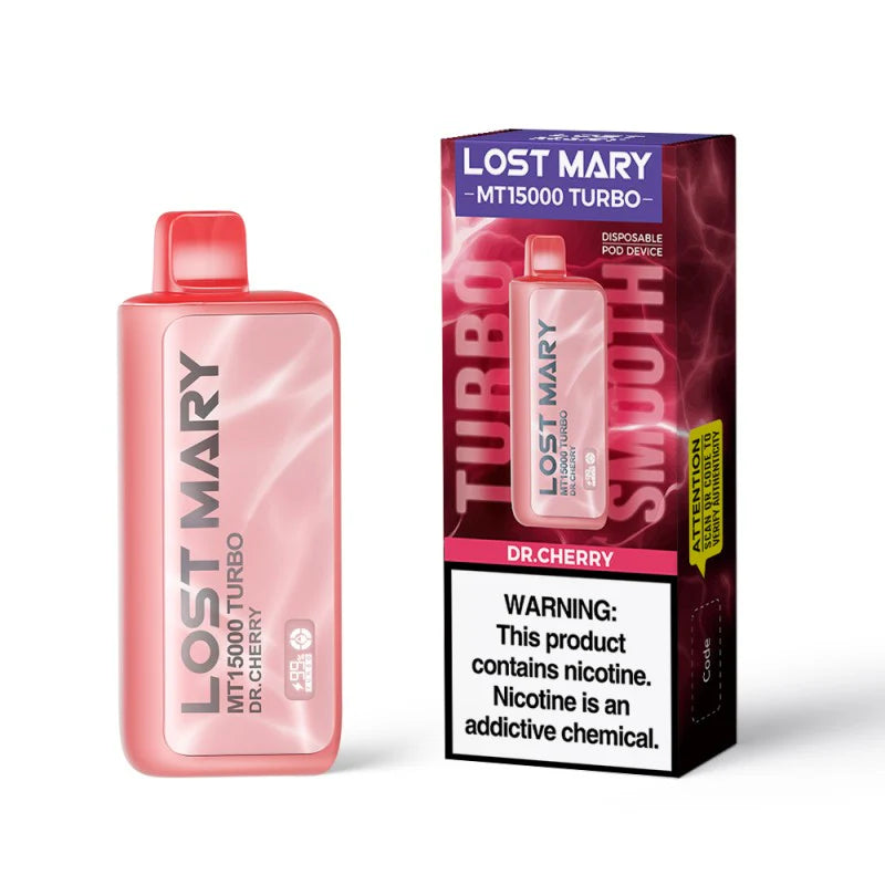 Lost Mary Turbo MT15k Dr. Cherry 5ct