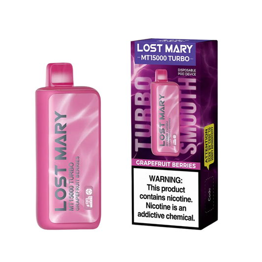 Lost Mary Turbo MT15k Grapefruit Berries 5ct