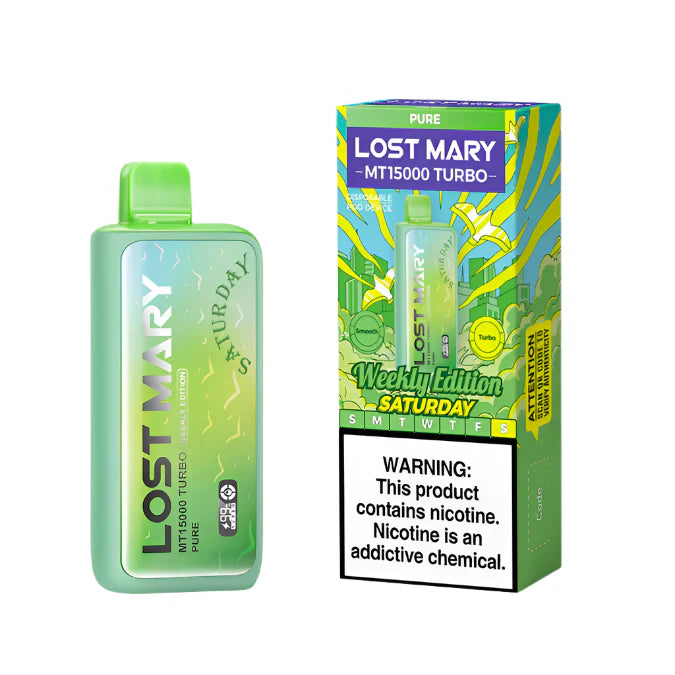 Lost Mary Turbo MT15k Pure 5ct