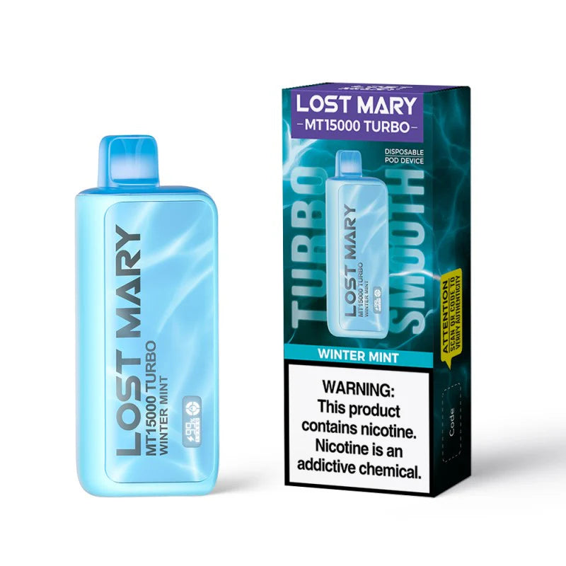 Lost Mary Turbo MT15k Winter Mint 5ct