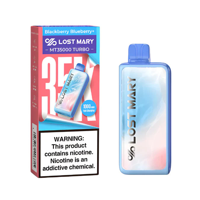 Lost Mary Turbo MT35k Blackberry Blueberry 5ct