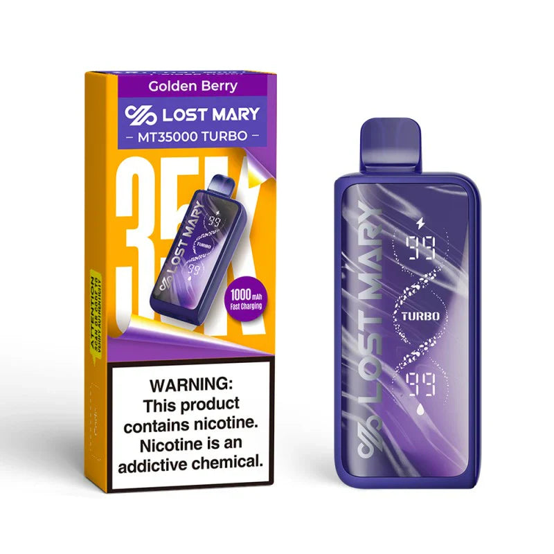 Lost Mary Turbo MT35k Golden Berry 5ct