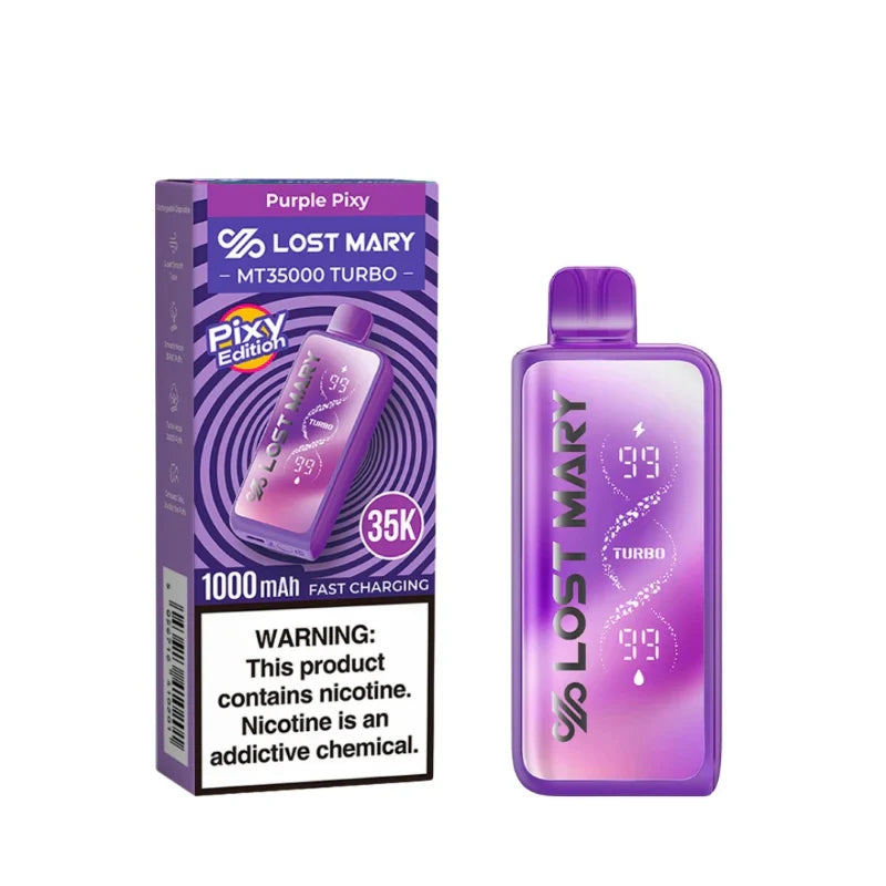 Lost Mary Turbo MT35k Purple Pixy 5ct