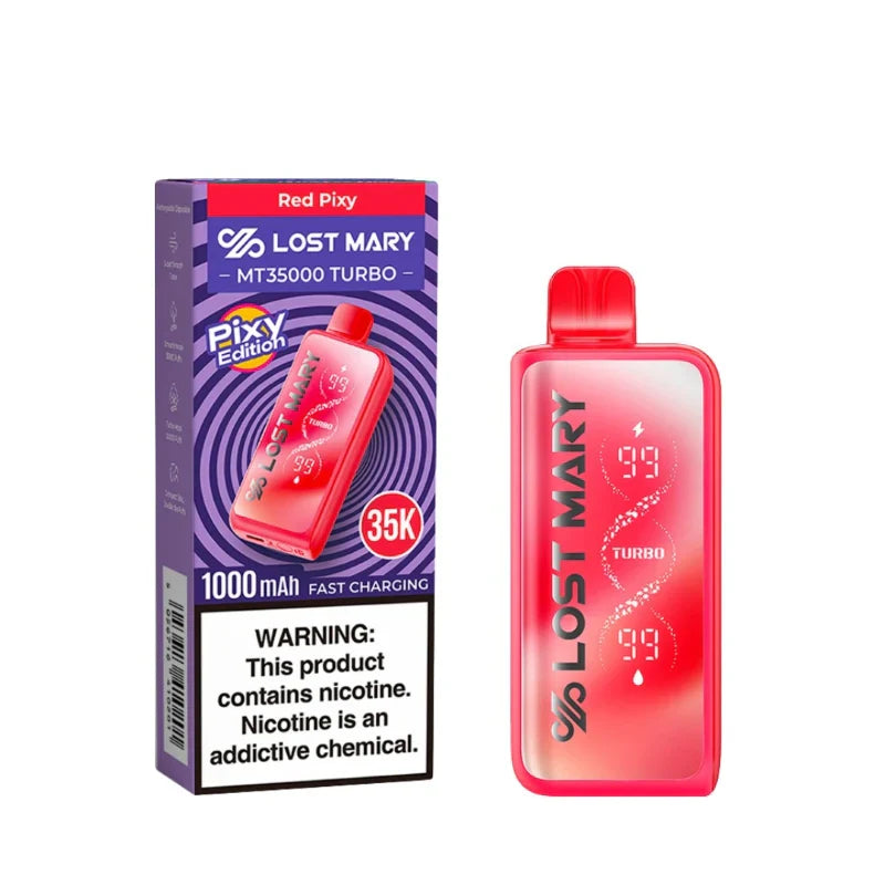 Lost Mary Turbo MT35k Red Pixy 5ct
