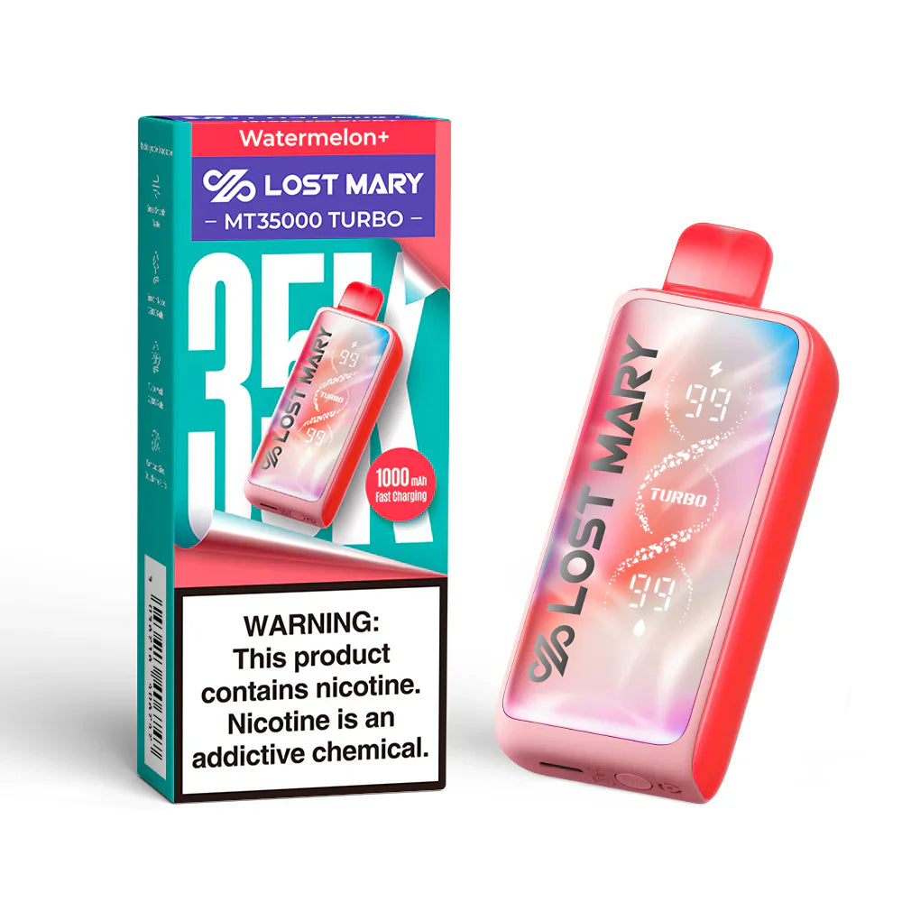Lost Mary Turbo MT35k Watermelon+ 5ct