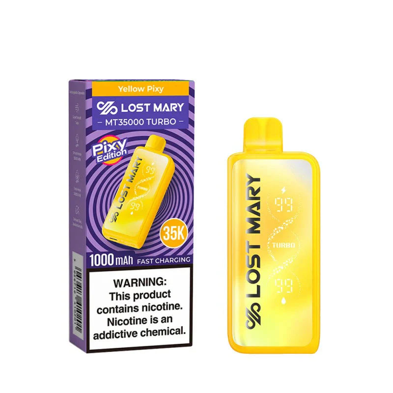 Lost Mary Turbo MT35k Yellow Pixy 5ct