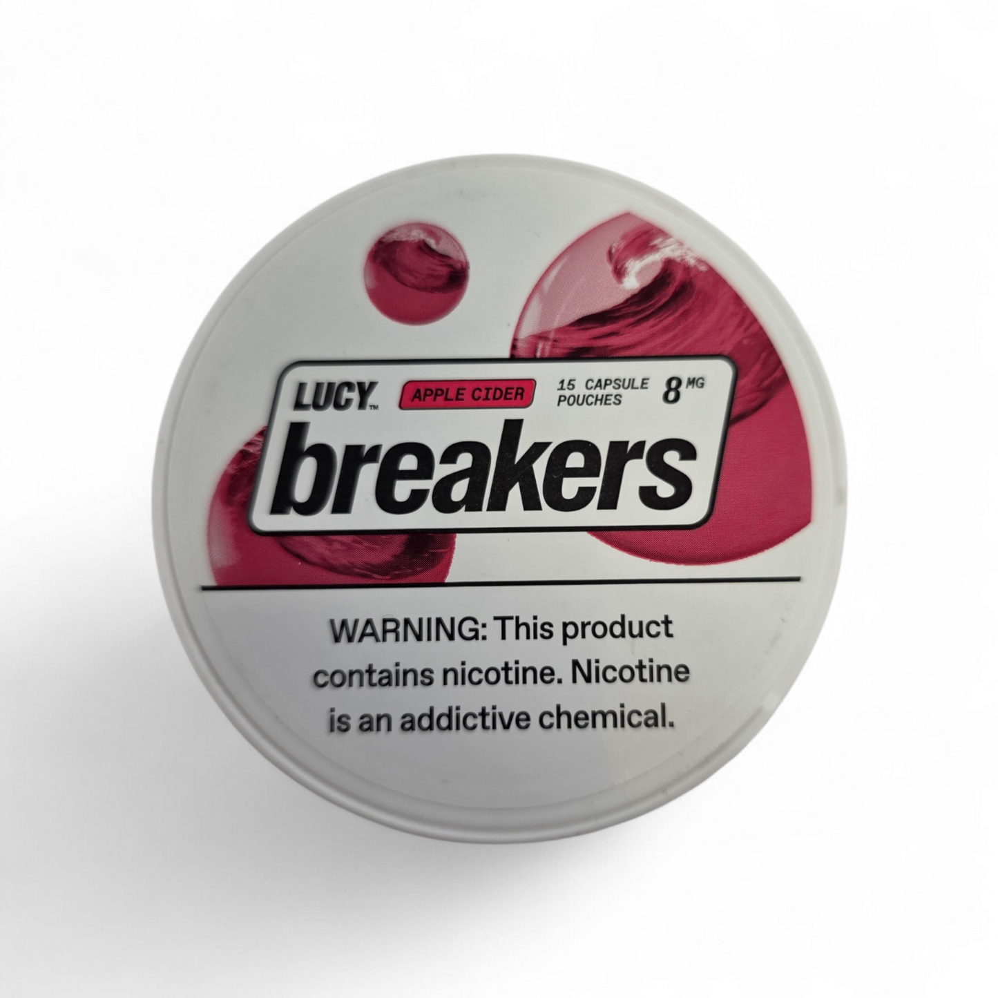 Lucy Nicotine Breakers Apple Cider 8mg 5pk Sleeve