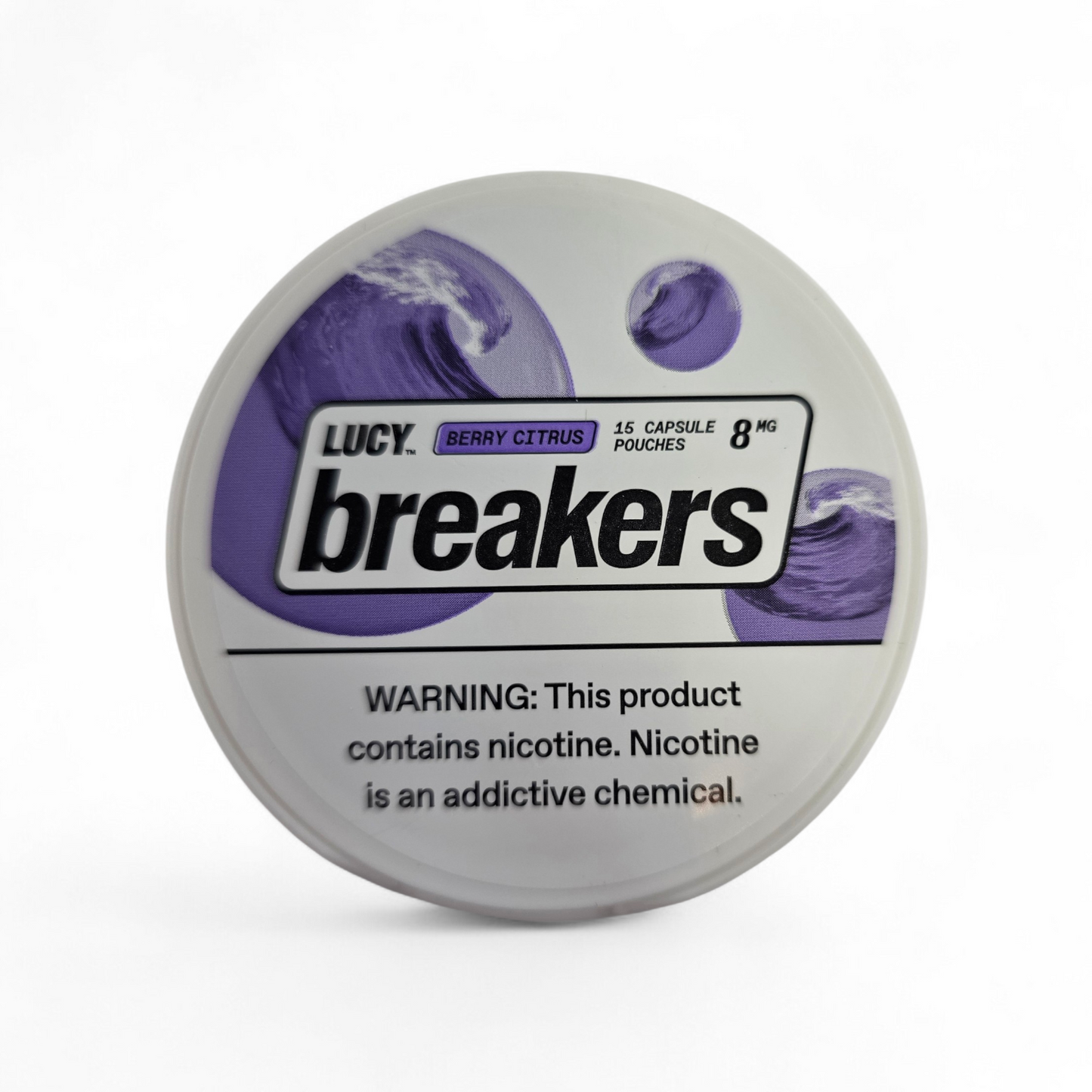 Lucy Nicotine Breakers Berry Citrus 8mg 5pk Sleeve