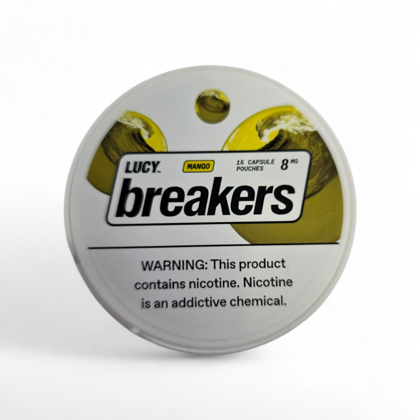 Lucy Nicotine Breakers Mango 8mg 5pk Sleeve