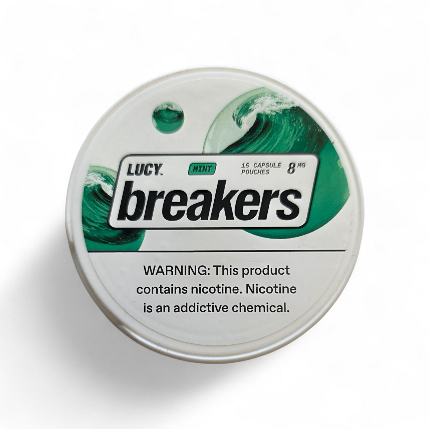 Lucy Nicotine Breakers Mint 8mg  5pk Sleeve