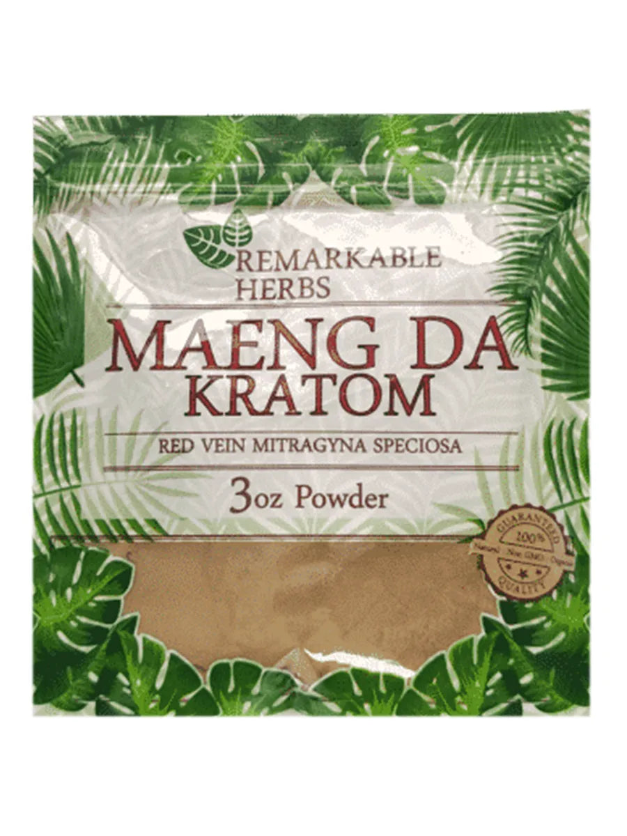 Remarkable Herbs 3oz Red Vein Meangda Kratom Powder