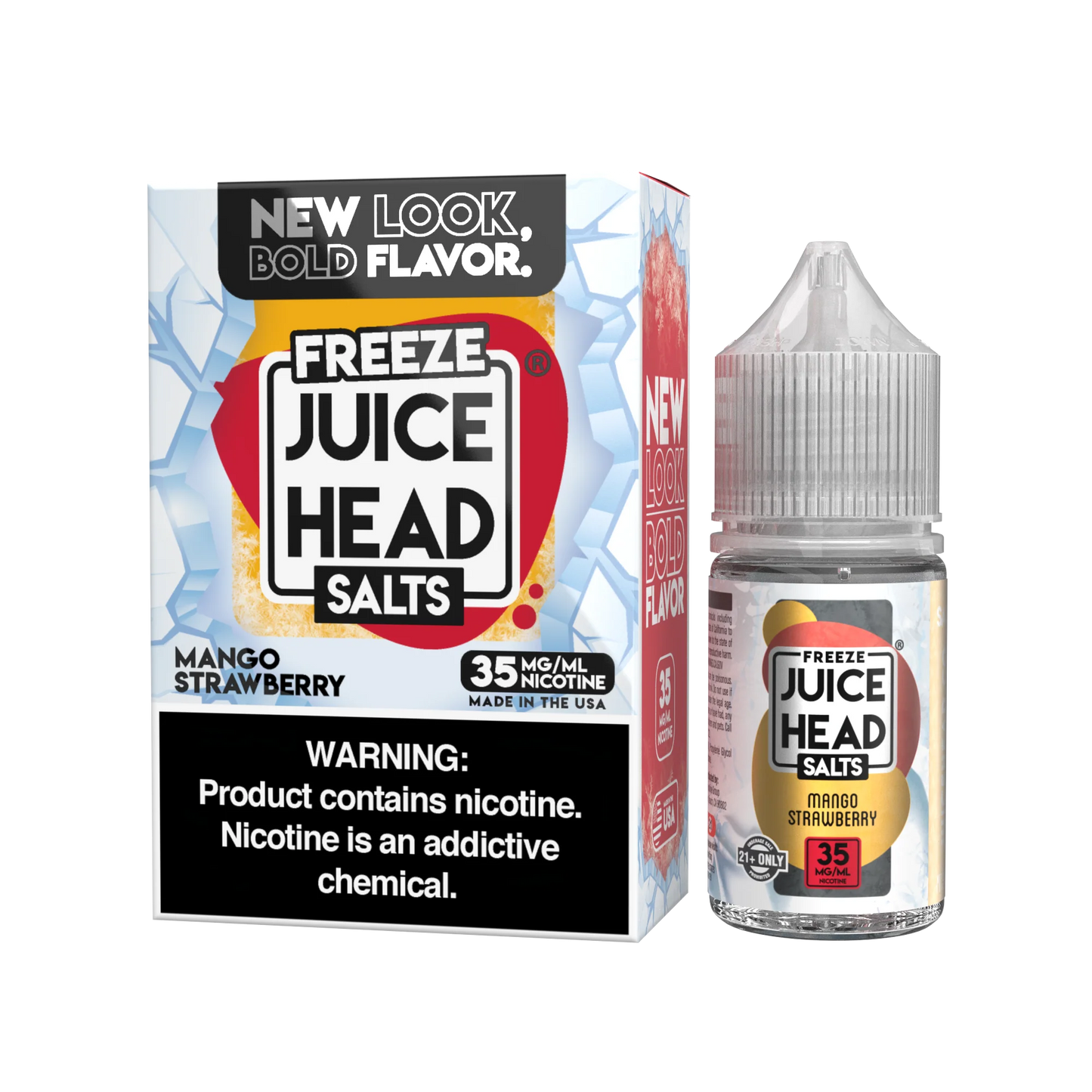 Juice Head Mango Strawberry Freeze 50mg 30ml Salt Nic
