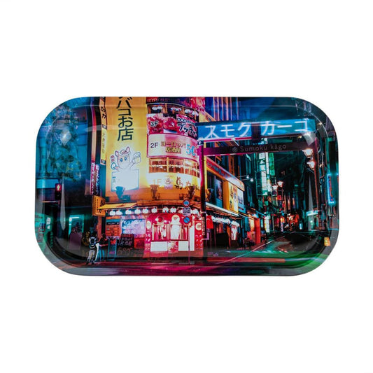 Medium Rolling Tray Cyberpunk Japan