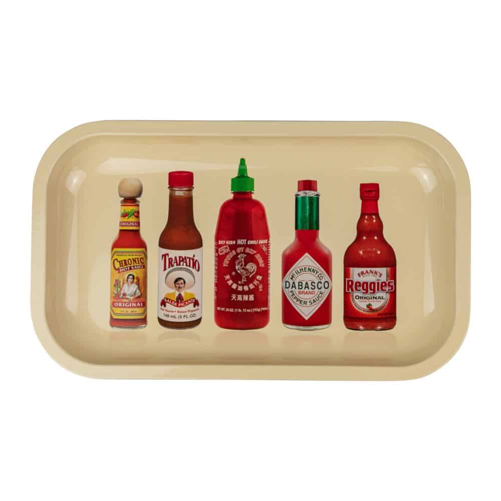 Medium Rolling Tray Hot Sauce