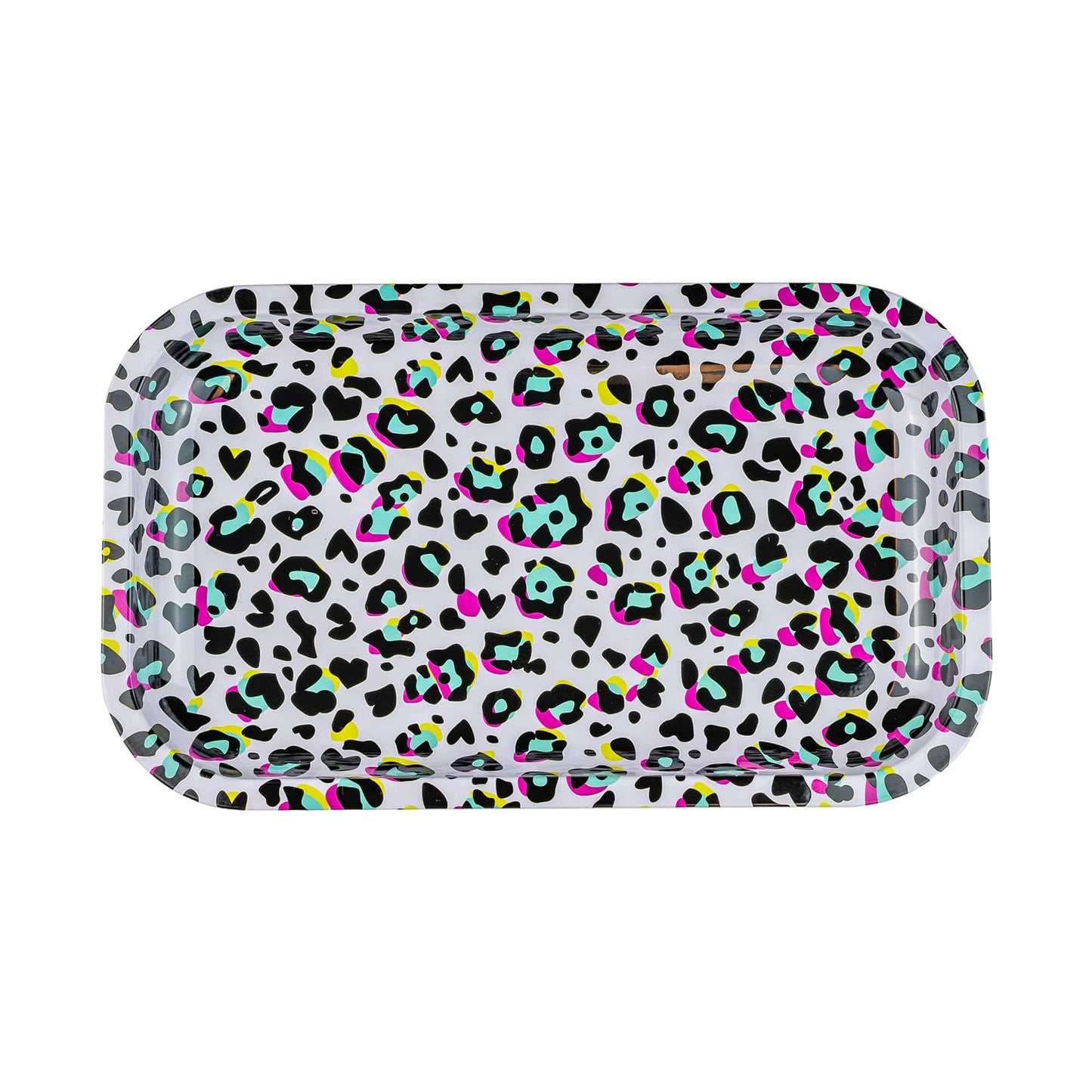 Medium Rolling Tray Leopard